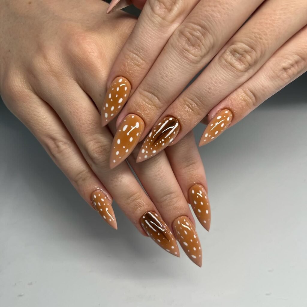 Classy Thanksgiving Nail Ideas