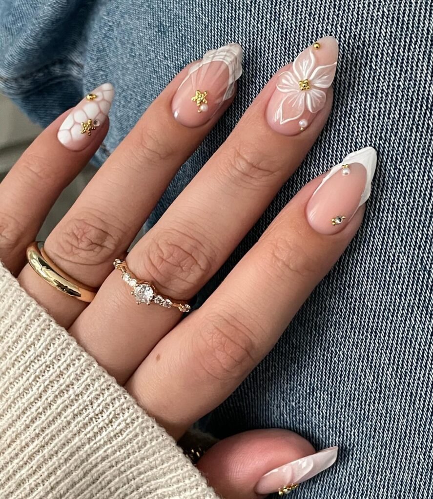 autumn nail designs coffin