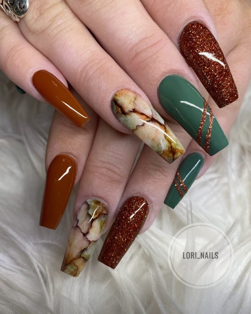 cute fall nail ideas