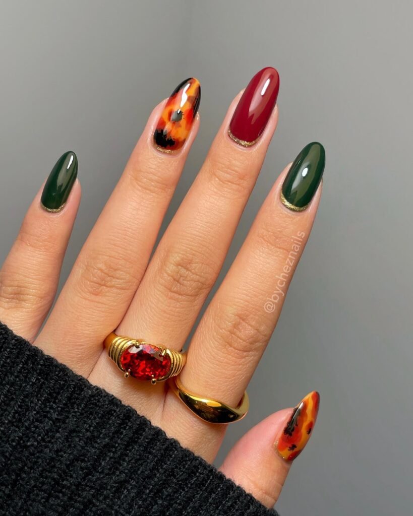 fall nail designs and colors