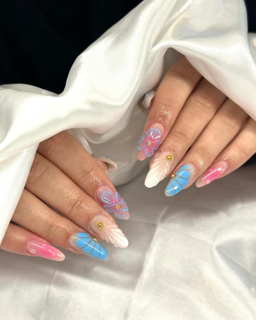 graduation nail colors