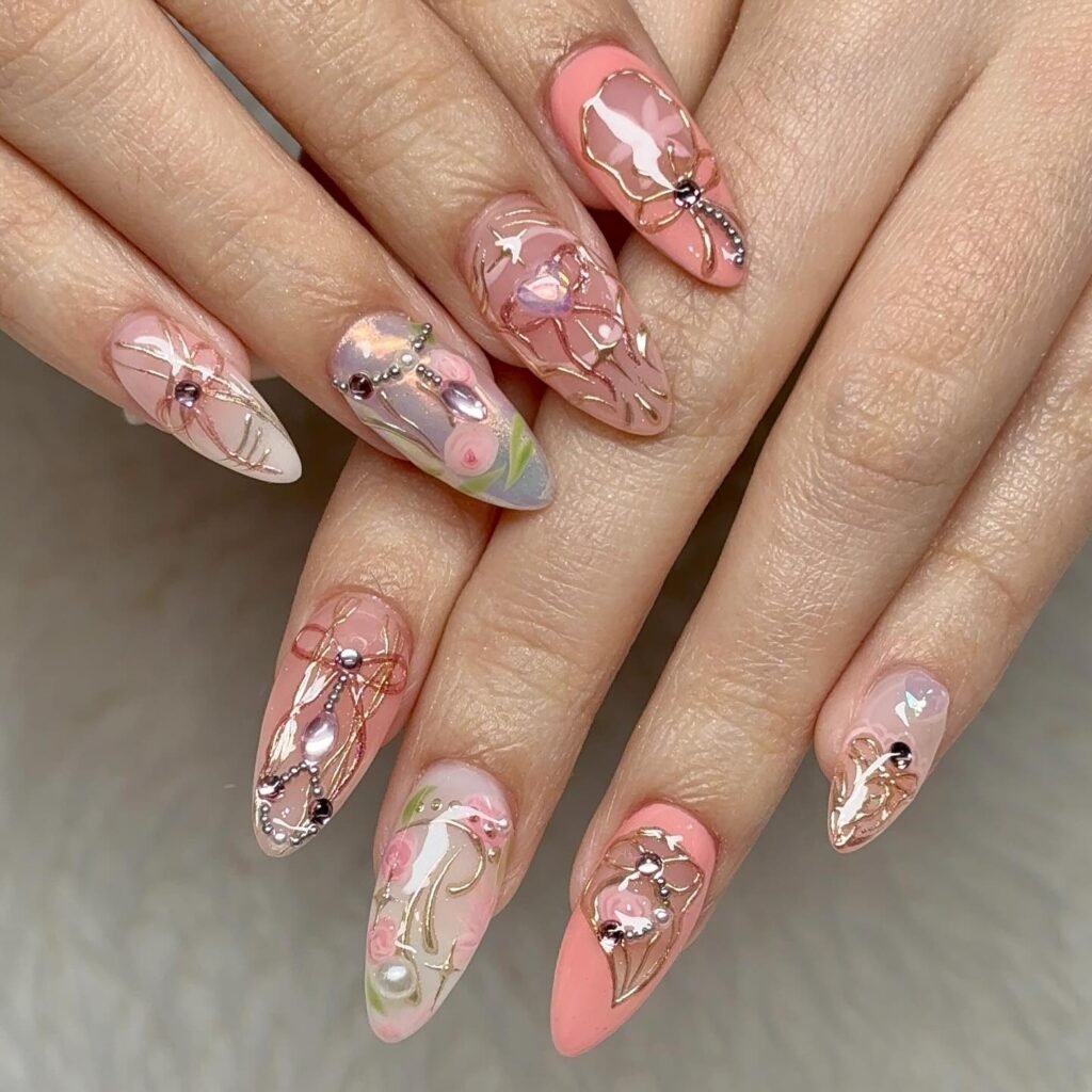 graduation nails gel