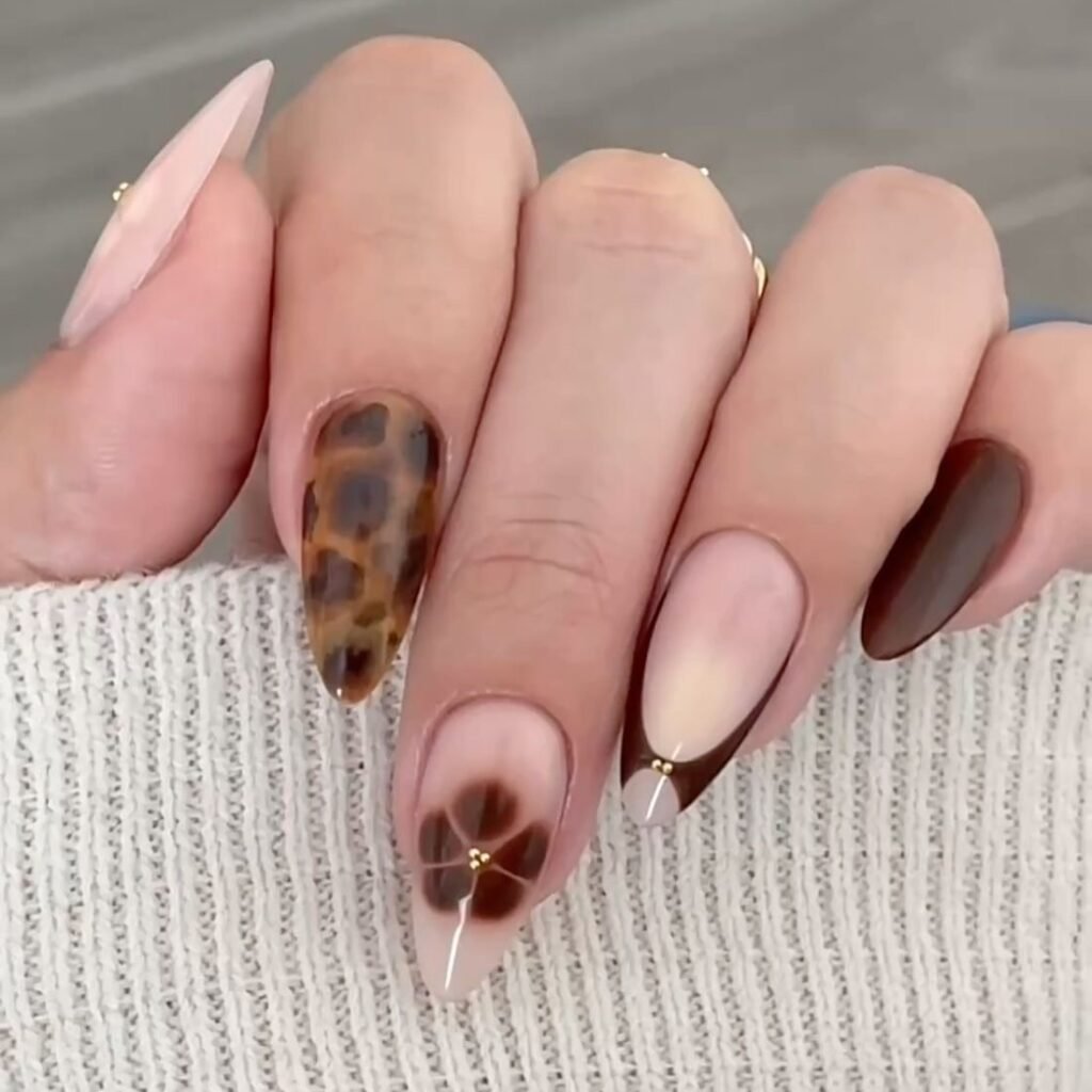 simple autumn nail designs
