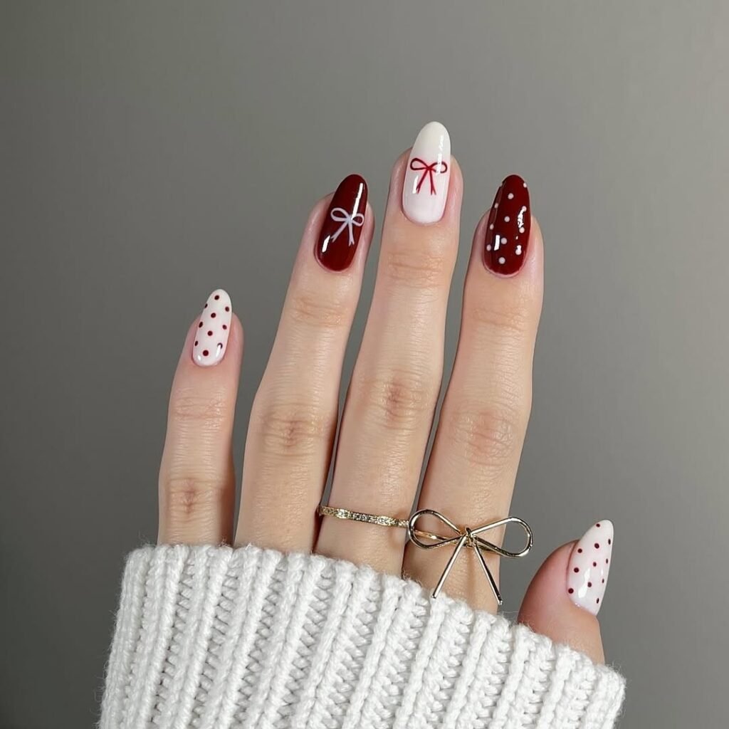 simple thanksgiving nail ideas