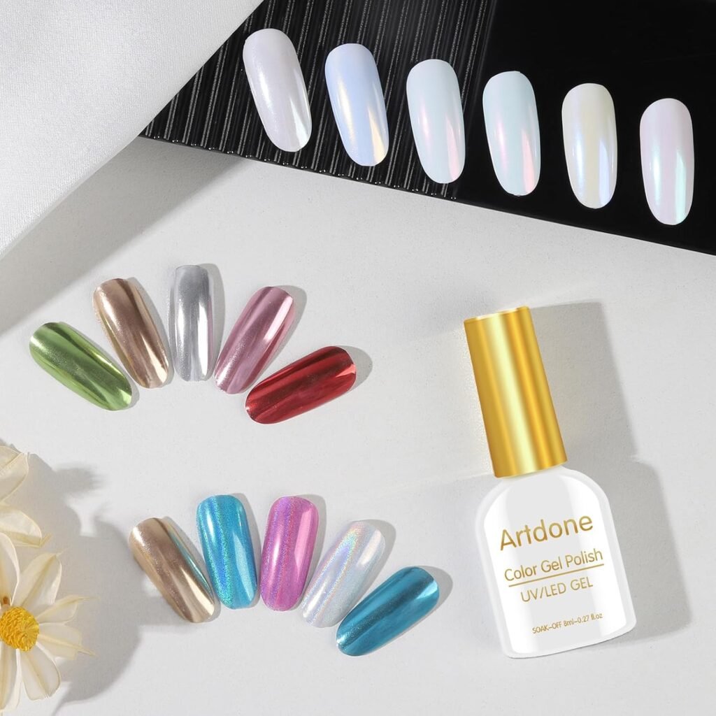 Artdone 16Jars Chrome Nail