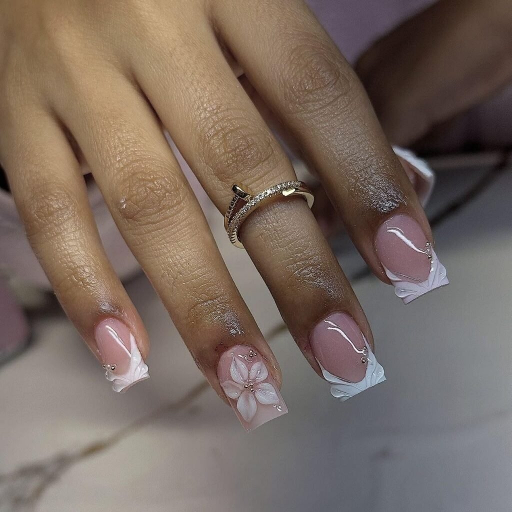 CTTHNBD Short Press on Nails Square