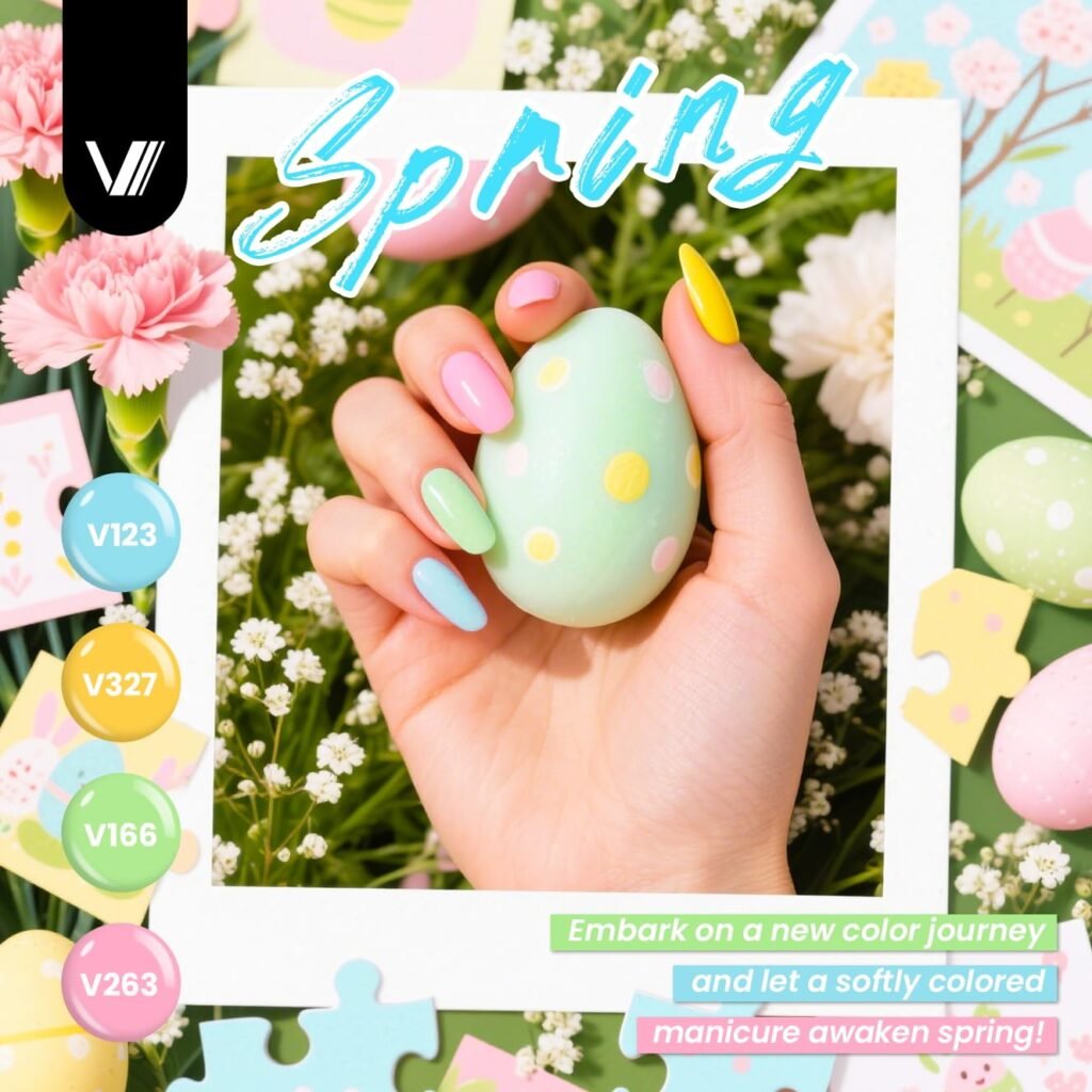 VANREESA 60 Pcs Gel Nail Polish
